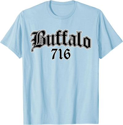 Cow Buffalo Ny by Kruzelly Buffalo 716 T-Shirt