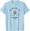 Alice in Wonderland- the Hurrier I Go the Behinder I Get T-Shirt in Baby Blue
