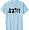 Passion8 Gear Show Pig Show Steer Gangster T-Shirt - Baby Blue