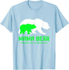 Cerebral Palsy Awareness T-Shirt Mama Bear Cerebral Palsy Awareness Shirt For Women Men T-Shirt - Baby Blue