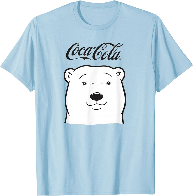 Coca-Cola Company Coca-Cola - Polar Bear T-Shirt - Baby Blue