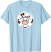 Math Science and Engineering Nerds Assume a Spherical Cow Funny Physics Shirt T-Shirt - Baby Blue