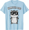 Funny Hamster Design for Men Dad Boys Animal Hamster Lover T-Shirt - Baby Blue