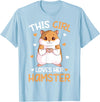 This Girl Loves Her Hamster Hammy Girls Hamster Lover T-Shirt - Baby Blue