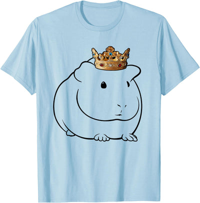 Guinea Pig Wearing Crown T-Shirt