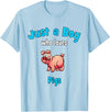 Boys Pig Shirts & Gifts for Kids Pig Shirt for Boys | Children's Pig T-Shirt - Baby Blue