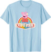Peppa Pig Oh Yeah! Rainbow Daisy Queen T-Shirt - Baby Blue