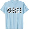 Cow Pattern Print Family Matching Birthday Shirts Cow Gigi Birthday Family Matching Mothers Day Boy Girl Farm T-Shirt - Baby