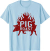 Flavorful Roasted Pork Pig Roast Meat grilling Roast Grilled Barbecue T-Shirt - Baby Blue