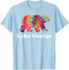 Lake George NY Bear Tie Dye New York Vacation T-Shirt - Baby Blue