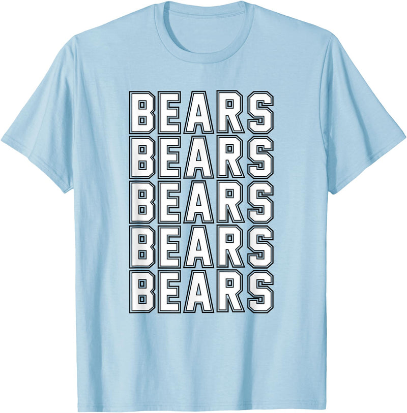 Bears T-Shirt - Baby Blue