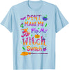 Don't Make Me Flip My Witch Switch Clothing Co Don't Make Me Flip My Witch Switch Halloween Funny T-Shirt - Baby Blue