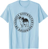 Funny Cow Gifts For Cow Lovers Distracted By Brahmans American Brahman Cow Livestock Cattle T-Shirt - Baby Blue