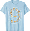 Guinea Pig T-Shirt - Baby Blue