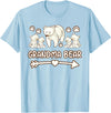 grandma bear t-shirts nana bear shirt nana bear tshirt, grandma bear 4 cub tshirt mom T-Shirt - Baby Blue