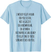 Funny Gift I would fight a Bear for you Sister T-Shirt - Baby Blue