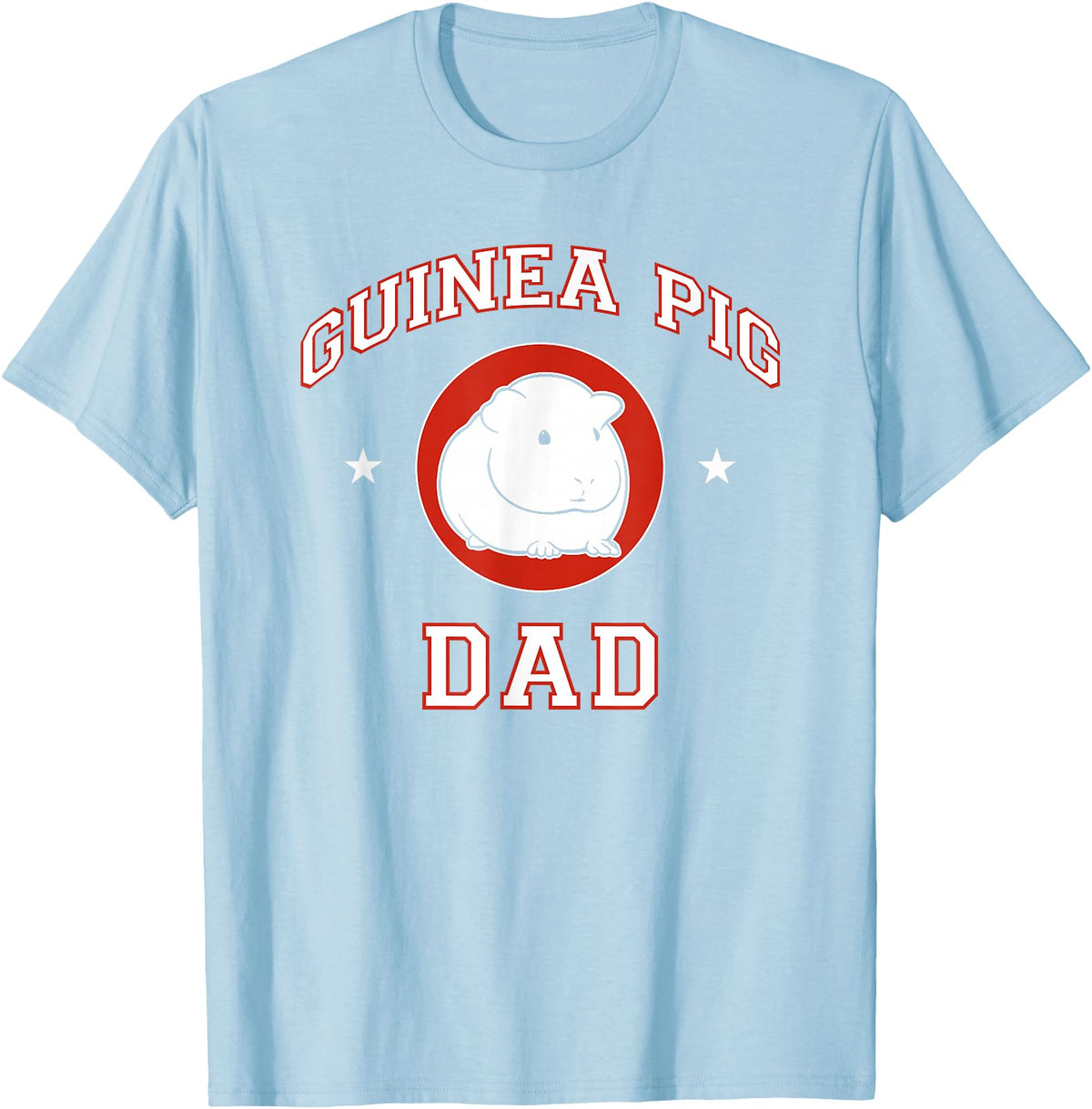 Miller Sye Guinea Pig Dad T-Shirt - Baby Blue