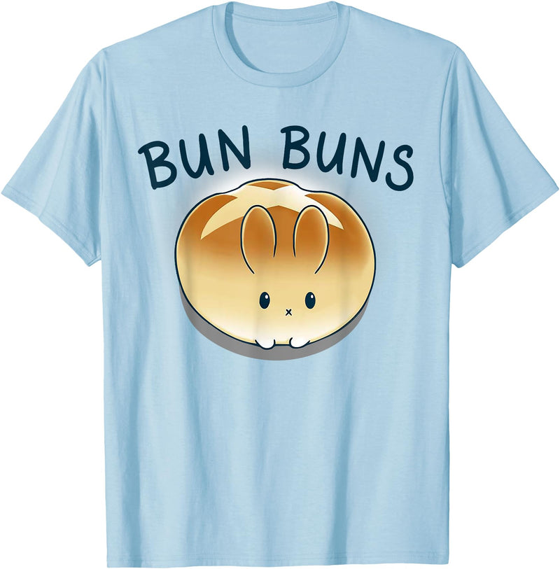 Bun Buns Bunny Rabbit T-Shirt in Baby Blue