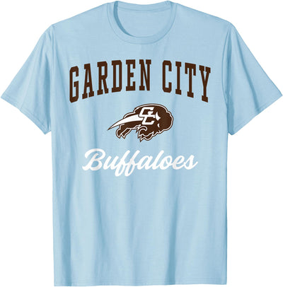 Cow High School Fan Gear Garden City Buffaloes C3 T-Shirt
