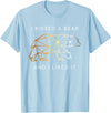 Schwule Bären & Bear Pride I Kissed a Bear an I liked it Gay Bear CSD T-Shirt - Baby Blue