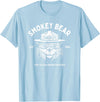 Giant Step Design Co. Vintage Smokey Bear Logo Only You Can Prevent Wildfires T-Shirt - Baby Blue