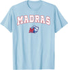 Official High School Fan Gear Madras High School White Buffalo T-Shirt - Baby Blue