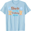 Family Birthday Bear Gifts Uncle of Birthday Boy Bear 1st Birthday Party Boy T-Shirt - Baby Blue