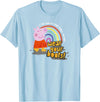 Peppa Pig If You Jump In Muddy Puddles Wear Your Boots! T-Shirt - Baby Blue
