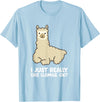 Llama Gifts For Llama Lovers Llama Lover I Just Really Like Llamas, OK Funny Llama T-Shirt - Baby Blue