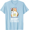 Cute Guinea Pig Tees And Gifts Sorry My Guinea Pig Ate My Homework Guinea Pig School T-Shirt - Baby Blue