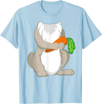 Rabbit Hugging a Carrot Cute T-Shirt