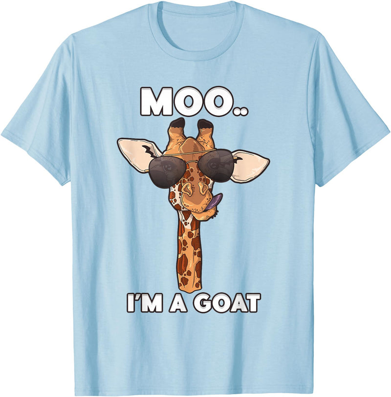 themed giraffe gifts Funny Giraffe Lover Quote Animals I Love Giraffes Gifts T-Shirt - Baby Blue