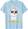 LLama Squad Shirts and Gifts Cute Amazing Llama Pun Be Llamazing Llama Lover T-Shirt - Baby Blue