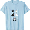 Panda Bear Giant Panda Fusion Dance White Back Panda Bear Giant Panda Fusion Dance Polar White Back Merge T-Shirt - Baby Blue