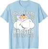Official Sleeping Shirt Sleep Shirt Pajama Naps PJ Hamster T-Shirt - Baby Blue