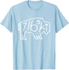 Buffalo Polish 716 716ski Dyngus Day Buffalo NY Polish T-Shirt - Baby Blue