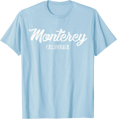California Original Apparel Monterey T Shirt - California Souvenir Landmark Gift Shirt