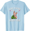 Owner Of Skinny Guinea Pig Gifts Shirts & Hoodies Kids Funny Girl Who Loves Hairless Guinea Pig Mom Lover T-Shirt - Baby Blue