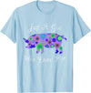 Cartba Pig Co. Pig Lover Cute T-Shirt - Baby Blue