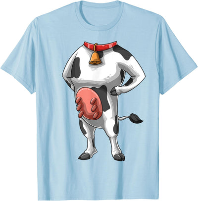 Easy Cow Costume Cow Body Headless T-Shirt