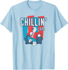 ICEE Bear Classic Sofa Chillin' Logo T-Shirt - Baby Blue