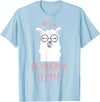 Grandma Llama Apparel Co Grandma Llama Cute Grandmother Gift T-Shirt - Baby Blue