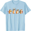 Cute Guinea Pig Lovers First Day of School Costume Funny Guinea Pig Back to School Teacher Student T-Shirt - Baby Blue