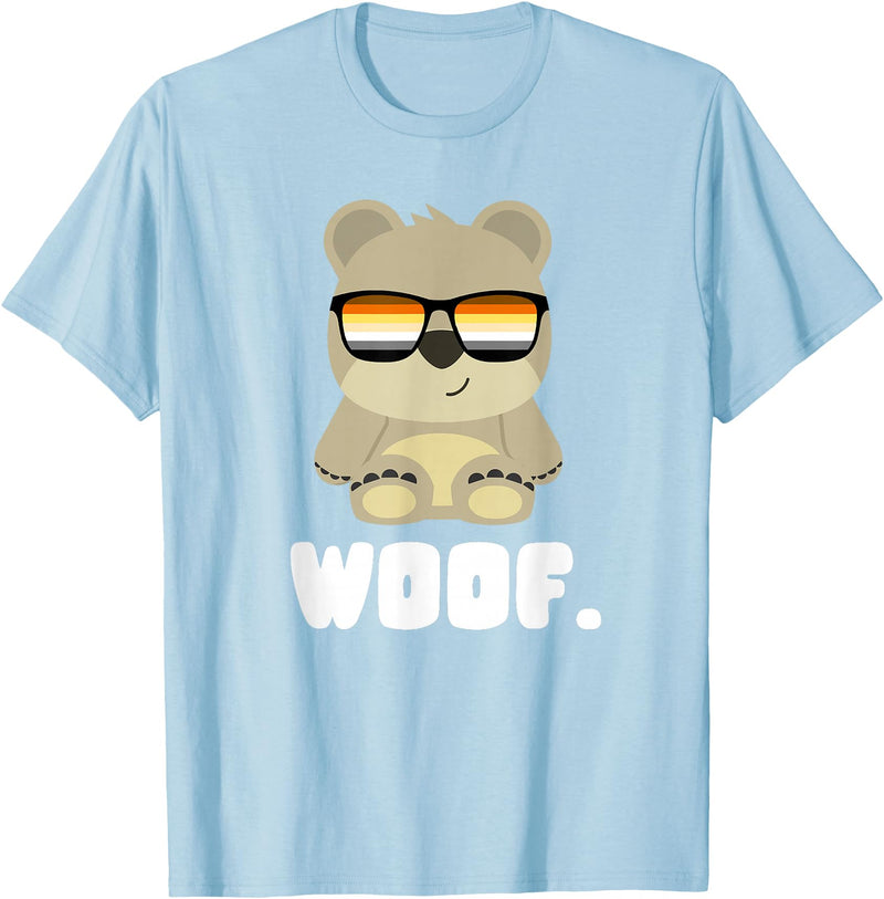LGBT Bear Community Woof - CSD Bears Gay T-Shirt - Baby Blue