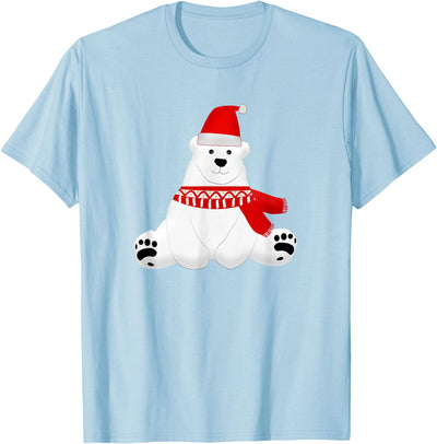 Christmas Polar Bear T-Shirt