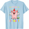 Its My Birthday Pig T-Shirt - Baby Blue
