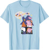 Peppa Pig Halloween Spooky House Happy Halloween T-Shirt - Baby Blue