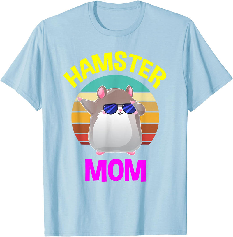 Hamster Mother Costume Lover Gifts Women Children T-Shirt - Baby Blue