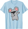 Funny Koala Lover Gifts Koala Bear Lover Cute Dabbing Koala T-Shirt - Baby Blue