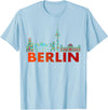 Berliner Bär Designs - Berlin Shop - Berlin Berlin Design - Berlin Bear - I Love Berlin T-Shirt - Baby Blue
